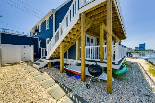 Brigantine Waterfront Vacation Rental with Grill in Brigantine