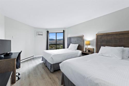 2 queen beds