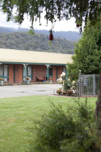 Viesnīcas āriene, Snowgum Motel in Tawonga