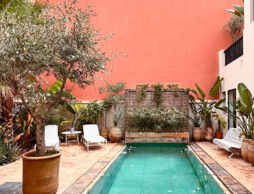 L'Annexe-Villa patio arboré & piscine privée - Accommodation - Marrakech