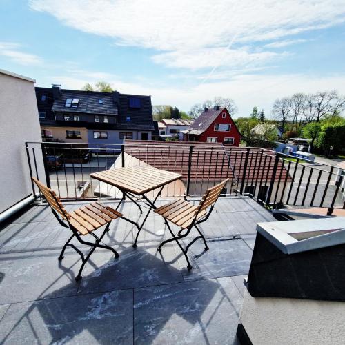 Balcony/terrace, DM Hotels & Apartments - Apartment Rasenweg in Kleinbartloff