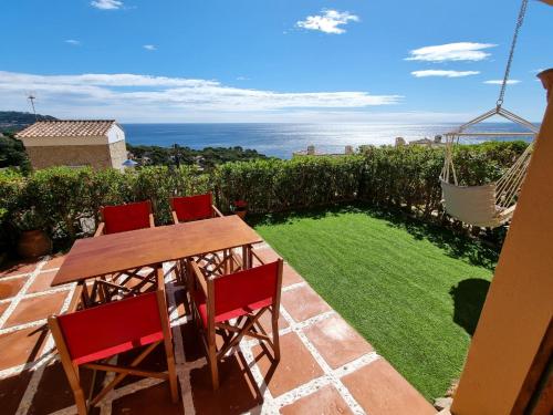  Apartamento con terraza, vistas al mar en Calella de Palafrugell in Calella de Palafrugell