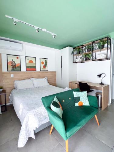 Apartamento para renovar as energias - Cama Queen, São Paulo