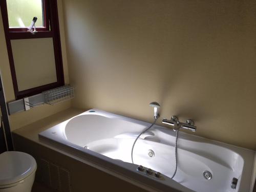 Chalet met Veranda en whirlpool gelegen in NP Drents Friese Wold, camping met zwembad 70 in Wateren