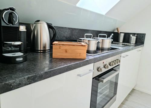 設施, Homestay-Stylish, Zentral- Loft Apartment-Parking in 腓特烈斯霍芬