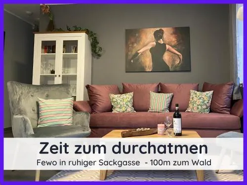 Der Fuchsbau - Fewo LePetit - im sonnigen Harz - 3 Hunde willkommen - 100m bis zum Wald - FREE WLAN in Bad Sachsa, Deutschland