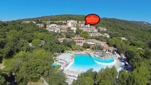 Appt Climatisé Vue Mer Club P&V Restanques Golfe de Saint-Tropez - Les Roses - Grimaud - Location saisonnière - Grimaud