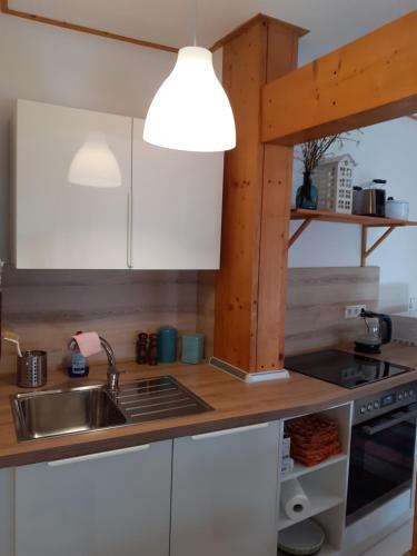 Konyha, Ferienwohnung Martinsblick in Angermunde