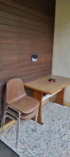 Erkély/terasz, Ferienwohnung Vido - Nordhalben in Nordhalben
