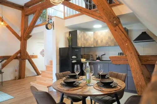 Design I Galerie-Wohnung I Europapark I Balkon I Boxspring I Parkplatz in Kippenheim, Deutschland