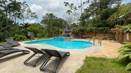 Swimming pool, Hotel Rio Celeste to Know in Bijagua De Upala
