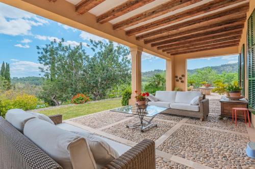 شرفة/ تراس, Ca Nostra Mallorca en Esporles in إسبورليس