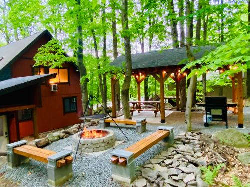 花園, Lakeview Cabin in The Hideout in 克拉克斯蘇密特