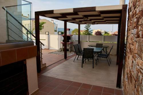 Rõdu/terrass, Petritis Villas B in Iraklitsa