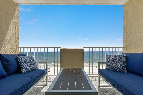 Tropical Winds 403 by ALBVR - 2BR, 2BA Beachfront Beauty with Incredible Views, Outdoor Pool, Fitness Room, and Grill Area