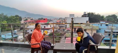 Erkély/terasz, Anandam Home Stay Rishikesh in Chauda Bigha