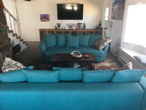 صالة مشتركة/ منطقة التلفزيون, Sandcreek Cottage / Fabulous Views on Five Acres in Torrey