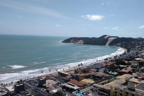 Ponta Negra - Flat vista para o mar