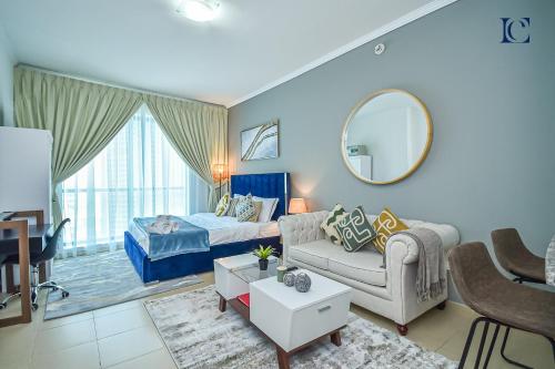Luxury Escapes - Lake View Brand New Studio in X1 Tower JLT, Dubaj (fotografie 4)