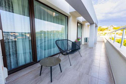 balkon/terras, апартаменти Пасажио in Sandanski