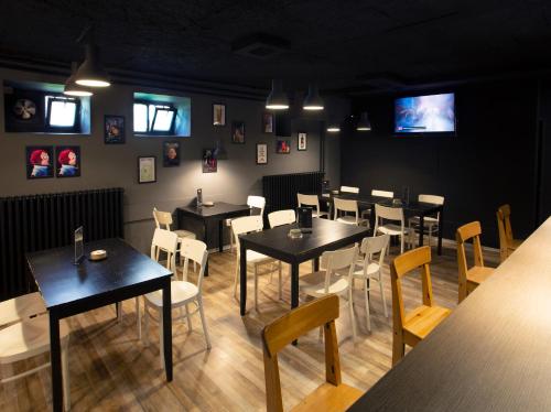 Pub/Lounge, Patio Hostel in Bratislava