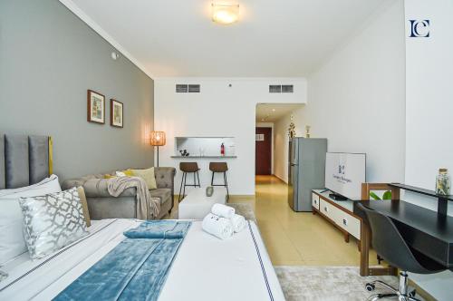 Luxury Escapes - Modern Studio near Metro in X1 Tower JLT, Dubaj (fotografie 7)
