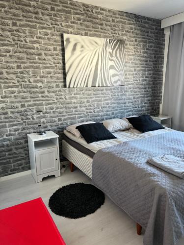 Kemi CITY l near snowcastle, 2 rooms, kitchen, glazed balcony, free parking on street