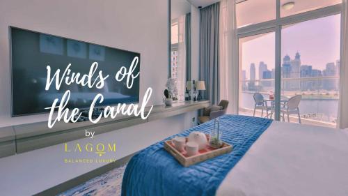 Lagom Vacation Homes Studio Apartment in Damac Maison Prive Business Bay, Dubái