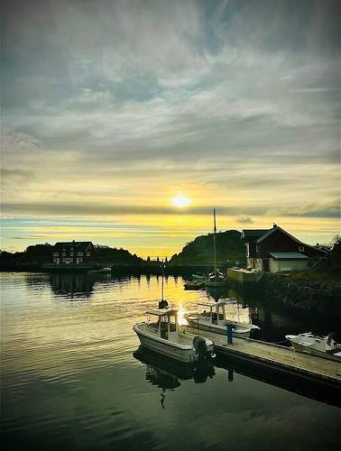 Amazing waterfront rorbu (free car-charging) - Stamsund