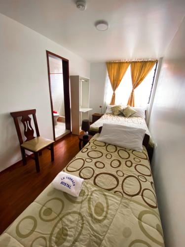 Twin Room room in Hostal La Terraza - Roof Terrace Overlooking The North and Historic Centre