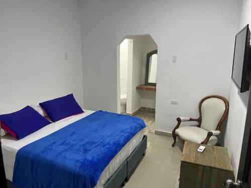 Room in Lodge - Tr-A2d Hostel room near Castillo San Felipe with pool and WIFI