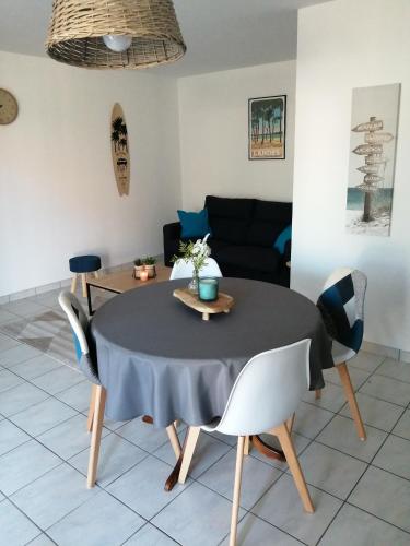 Appartement Eglantine T2Bis avec terrasse couverte - Location saisonnière - Biscarrosse