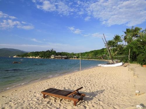 Beach, Whale Island Resort in Van Phong Bay
