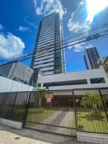 Bejárat, Flat localizado a 200m Shopping Recife, bem Perto da Praia de Boa Viagem e com Wi-Fi 400Mbps in Boa Viagem