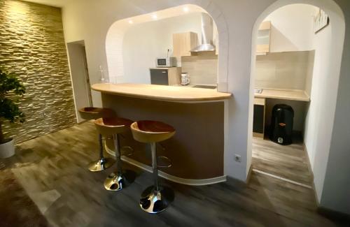 Konyha, Wilsmann Apartmentvermietung in Hovelhof