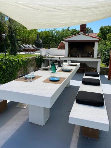 المرافق, Wellness House Oliva with heated salt water Pool, Sauna & Jakuzzi in Martinski