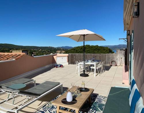 Appartement d'exception, vue Saint-Tropez - Location saisonnière - Saint-Tropez