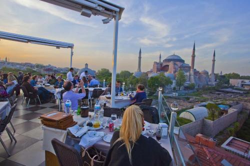 Restoran, Seven Hills Hotel in Sultanahmet