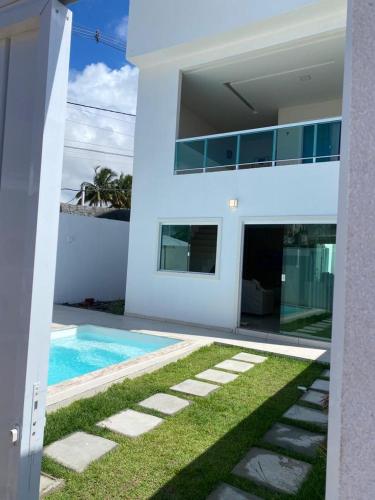 Casa Completa com piscina, 800m da praia de Jauá
