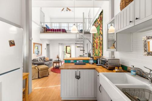 Konyha, Medina River Historic Cottage in Castroville (TX)