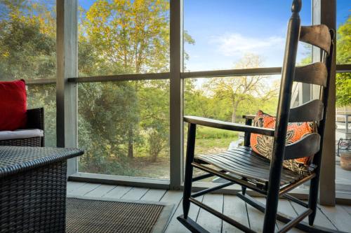 Erkély/terasz, Medina River Historic Cottage in Castroville (TX)