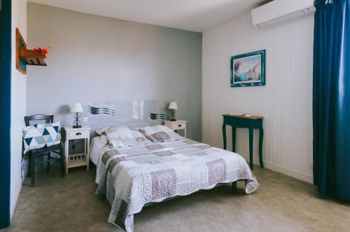 1 double bed