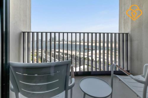 Keysplease Spectacular Views Modern 1BR Creek Gate 602, Dubai (Foto 6)