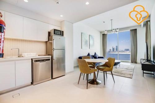 Keysplease Spectacular Views Modern 1BR Creek Gate 602, Dubai (Foto 7)