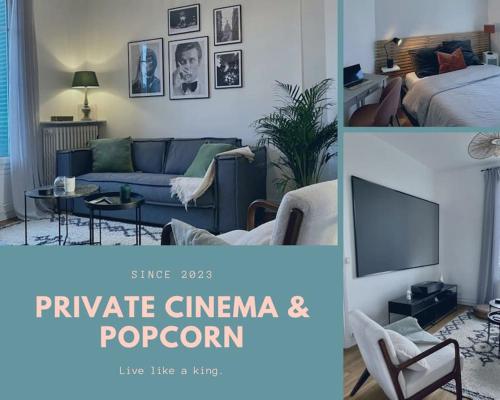 Cinéma privé/ Proche Paris/Orly - Location saisonnière - Athis-Mons