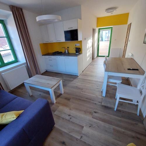 Konyha, Apartmány Phlora (Apartmany Phlora) in Posta Lysice