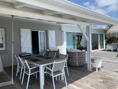 Балкон, Villa lagon Boipeba in Le Vauclin