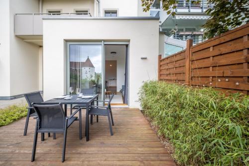 CoView - Bautzen - Design Apartment in der Altstadt mit Terrasse und fantastischem Ausblick, Budyšín (fotografie 9)