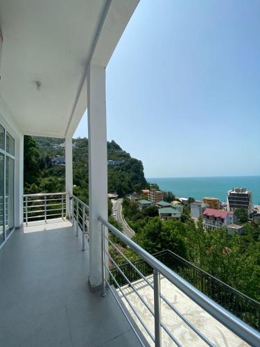 陽台/露台, Temo's guest house in Kvariati in 克瓦里亞提