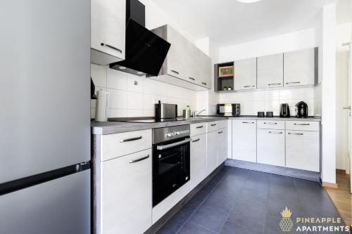 PINEAPPLE APARTMENTS - Zwinger VII - 78qm - 1x free parking, Drážďany (fotografie 5)
